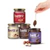 Bettr Hazelnut Cocoa Cream Without Added Sugar - 100% Organic, Vegan and Palm Oil Free - 250g view 4