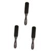 Beavorty 3pcs Beard Cleaning Brush Hair Styling Brush Natural Bristles for Men Beard Care Grooming and Daily Use view 1