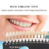 HEAXIY 20 Colors Dental Teeth Shade Guide Model, 3D Professional Teeth Whitening Tracking Chart Tooth Color Compare Materials Oral Care Dentist Tools view 3