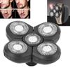 5 Head Replacement Blade, Universal Electric Beard Shaver Replacement Head 5 Blade Rotating Head Trimmers Accessory Spare Shaver Head (Spare 5 Blades) view 2