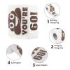 60th Birthday Gifts for Women Men, Funny Toilet Paper Happy Prank Toilet Roll, Gag Novelty Bday Present for Him, 60th Birthday Decorations for Friend, Bathroom Birthday Party, 3 Layers view 3