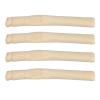 4 Pieces Edible Collagen Casing Dry Pork Sausage Casing Tube 24mm Diameter Sausage Collagen Casings for Ham Hot Dog view 2