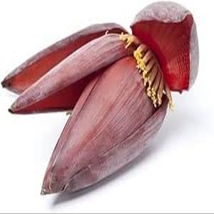 Fresh Banana Flower (Blossom) 3 Units ~3kg | Premium Quality | Authentic Ingredient for Asian, Indian & Thai Cooking | Ideal for Curries, Salads & Stir-Fries