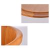 JIABAOCA Foot Barrel,Massage Wood Bath Bucket,Handmade,footbaths Smooth Surface,Bathroom Accessories (Color : A) charitable view 3