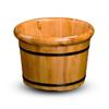 JIABAOCA Foot Barrel,Massage Wood Bath Bucket,Handmade,footbaths Smooth Surface,Bathroom Accessories (Color : A) charitable view 1