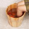 JIABAOCA Foot Spa Wooden Barrel Foot Basin for Adults,Foot Bath Spa Tub,Foot Tub for Soaking Feet,Foot Soak Bucket,Wood Bucket for Pedicure (Size : A) charitable view 4