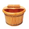 JIABAOCA Foot Barrel,Massage Wood Bath Bucket,Handmade,footbaths Smooth Surface,Bathroom Accessories charitable view 1