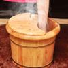 JIABAOCA Foot Barrel,Massage Wood Bath Bucket,Handmade,footbaths Smooth Surface,Bathroom Accessories charitable view 4
