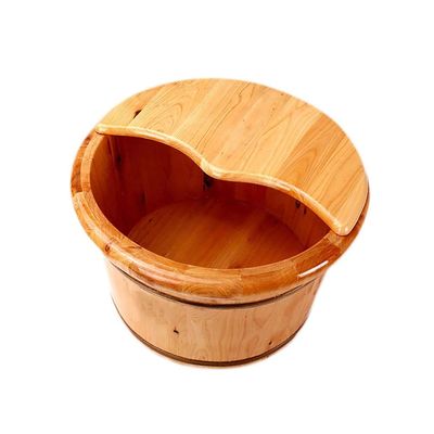 JIABAOCA Foot Barrel,Massage Wood Bath Bucket,Handmade,footbaths Smooth Surface,Bathroom Accessories charitable