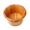 JIABAOCA Foot Barrel,Massage Wood Bath Bucket,Handmade,footbaths Smooth Surface,Bathroom Accessories charitable view 3