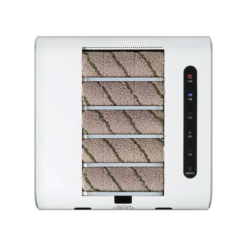 Fully Automatic Sole Cleaning Machine, Intelligent Automatic Induction Shoe Polisher, Shoe Cleaner, Rub + Suck 2-in-1, No Water Cleaning, for Home Office Dust-Free Workshop.