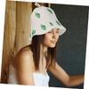 FRCOLOR 8pcs Felt Sauna Hat for Women Reusable Bath Caps Sauna Hats Breathable for Home view 3