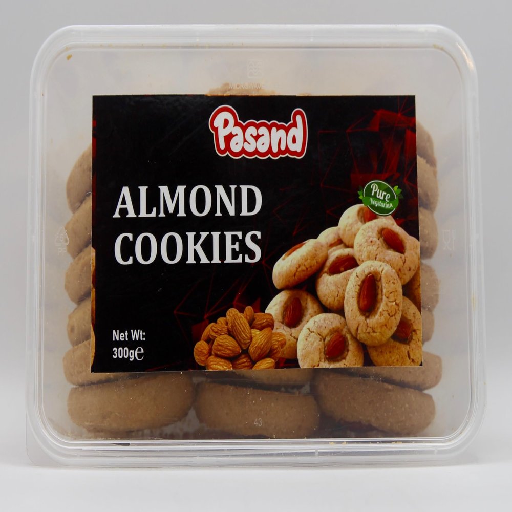 PASAND ALMOND COOKIES 300G (Pack of 2)