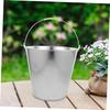 SEWOART Thick Metal Bucket Large Capacity Water Bucket Tap for Garden Farmhouse Cleaning view 4