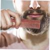 Didiseaon Sandalwood Beard Comb Portable Folding for Men Hair and Mustache Grooming view 3