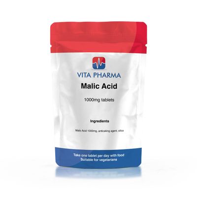 VITA PHARMA Malic Acid 1000mg 30 Tablets
