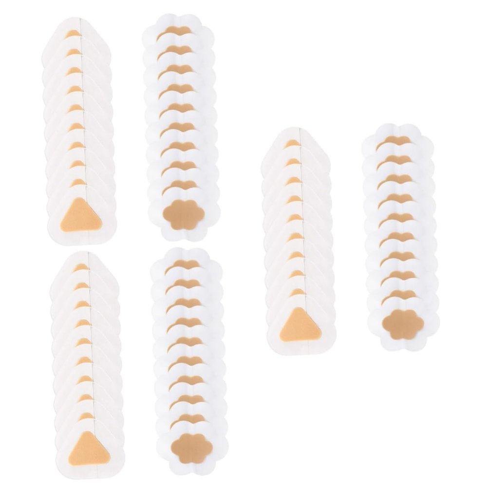 Ipetboom 60pcs Prevention Pads Heel Pads Invisible Shoes Cushions Foot Heel Patch Prevention Patch
