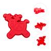 MAGICLULU 6pcs Silicone Baking Mold DIY Cartoon Cake Making Moulds Biscuit Mold for Baking Cookies Easy to Use and Clean for Home Random Color view 4