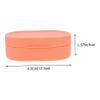 Zerodeko 2pcs Soap Case Leakproof Soap Dish Holders Design for Home Travel view 2