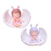 Ciieeo Angel Cake Topper Creative Baking Decor Birthday Cake Ornament Home Accessory view 1