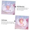 Ciieeo Angel Cake Topper Creative Baking Decor Birthday Cake Ornament Home Accessory view 2