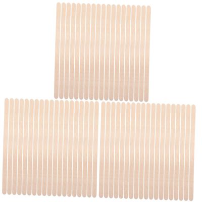Beavorty 300pcs Hair Removal Wax Sticks Wooden Applicator Tool for Eyebrows Nose Arms Legs Waxing