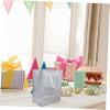 Ciieeo 12pcs Laser Paper Bags Favor Bags Handles for Wedding Party Gifts Candy Treats view 2