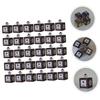 Ciieeo 50pcs Graduation Candy Box Square Bachelor Hat Paper Graduation Party Favor Box for Sweets Party view 3