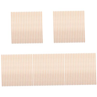 Beavorty 500pcs Hair Removal Wax Sticks Wooden Hair Waxing Kit Applicator Spatula