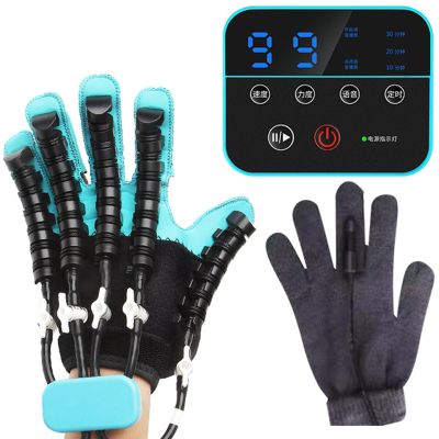 GCZQYAM Rehabilitation Robot Gloves, Stroke Recovery Equipment, Stroke Recovery Equipment for Left & Right Handfor Training Finger and Hand Function