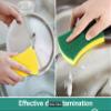 12/24pcs Kitchen Cleaning Sponge, Dish Towel, Scouring Pad, Dishware Anti-Scratch Scrubbing Sponge view 4