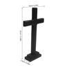 Zerodeko Wood Cross Ornaments Christian Crosses for Home Birthday Carnival Decor view 2