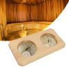 Sauna Thermometer and Hygrometer, 2 in 1 Sauna Hygrothermograph High Visibility for Indoor Use view 2