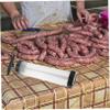 Zerodeko Manual Sausage Stuffers Plastic Sausage Filler Tool 30.2 X 7.5 CM Easy to Clean Operate Home Kitchen Meat Stuffing Kit view 2
