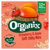 Organix Strawberry & Apple Soft Oaty Bars, 12+ Months, 6 x 23g view 1