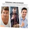Didiseaon 2pcs Man Wooden Beard Brush Mustache Brush for Shaving Professional Barber Use for Grooming and Styling view 3