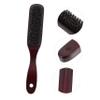Didiseaon 2pcs Man Wooden Beard Brush Mustache Brush for Shaving Professional Barber Use for Grooming and Styling view 4