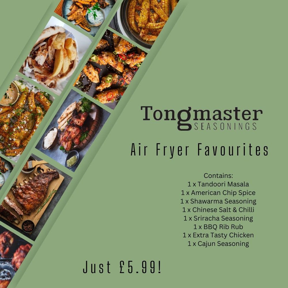 Air Fryer Favourites Pack - 8 x 50g Seasonings