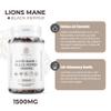 Lions Mane 1500MG Gummies - 1 Month Supply - Vegan Lions Mane Supplement 1500MG + Black Pepper view 3