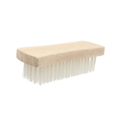 Ipetboom Jacket Brush Nylon Bristles Wooden Handle Clothes Brush for Laundry Pet Hair Removal