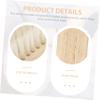 Ipetboom Jacket Brush Nylon Bristles Wooden Handle Clothes Brush for Laundry Pet Hair Removal view 3
