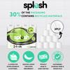 Splesh by Cusheen 3-ply Toilet Roll - Soft, Quilted Bulk Toilet Rolls, Eco-Friendly Toilet Tissue Loo Rolls, Made in UK - 72 Rolls (Aloe 36s) & (Lavender 36s) view 2