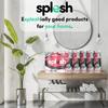 Splesh by Cusheen 3-ply Toilet Roll - Soft, Quilted Bulk Toilet Rolls, Eco-Friendly Toilet Tissue Loo Rolls, Made in UK - 72 Rolls (Aloe 36s) & (Lavender 36s) view 4