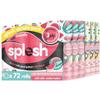 Splesh by Cusheen 3-ply Toilet Roll - Soft, Quilted Bulk Toilet Rolls, Eco-Friendly Toilet Tissue Loo Rolls, Made in UK - 72 Rolls (Vanilla 36s) & (Lavender 36s) view 1