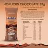 Horlicks Malted Chocolate Sachets (Pack of 30) - Just add water, Horlicks Chocolate Malted Milk Powder. High in Calcium, Zinc, Vitamin C, Vitamin D & Vitamin B12. view 2