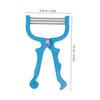 Ipetboom 3pcs Manual Facial Hair Removal Spring Epilator for Women Blue Face and Body Hair Remover Portable Skin Care Tool view 2