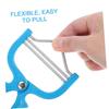 Ipetboom 3pcs Manual Facial Hair Removal Spring Epilator for Women Blue Face and Body Hair Remover Portable Skin Care Tool view 3