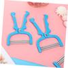 Ipetboom 3pcs Manual Facial Hair Removal Spring Epilator for Women Blue Face and Body Hair Remover Portable Skin Care Tool view 4