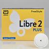 Abbott Freestyle Libre2 Plus Sensor for diabetes monitoring CGM for UK, White, (Libre 2 + plus) FREE Arrowedge alcohol wipes and ULTRAHUMAN water proof CGM patches view 1