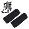 2 Pcs Wheelchair Armrest Pads Covers, Memory Foam Sheepskin Pad for Office & Transport Chair, Soft Support Cushion Wheelchair Accessories for Padded Arm Rest, Kids, Adults view 1